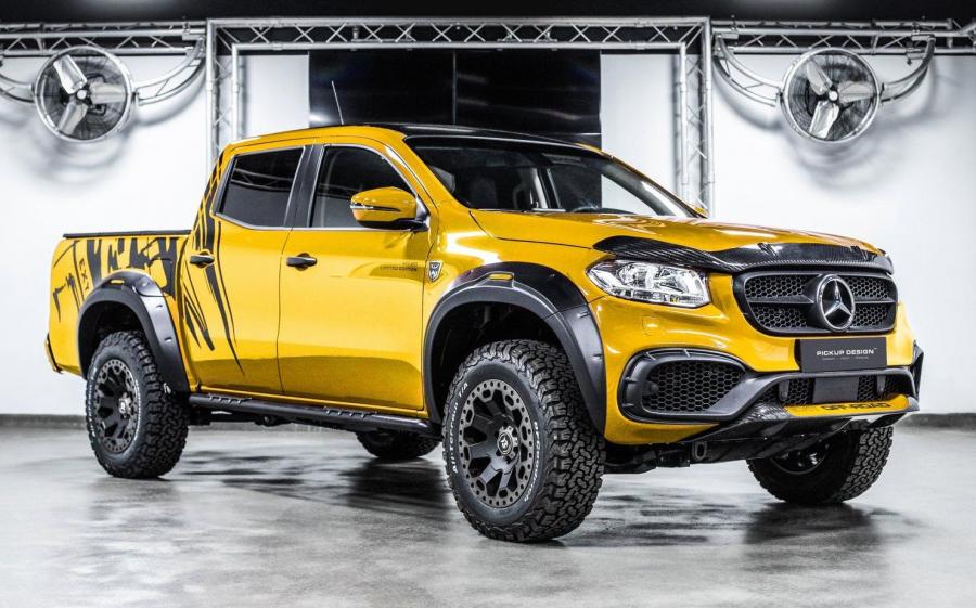 Mercedes-Benz X-Class Exy OFF-ROAD Yellow by Carlex Design '2019